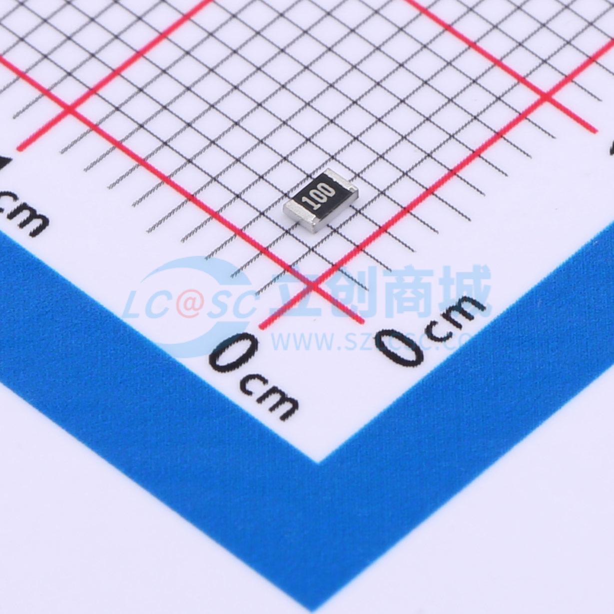 点击查看大图 CRCW080510R0JNEAC实物图