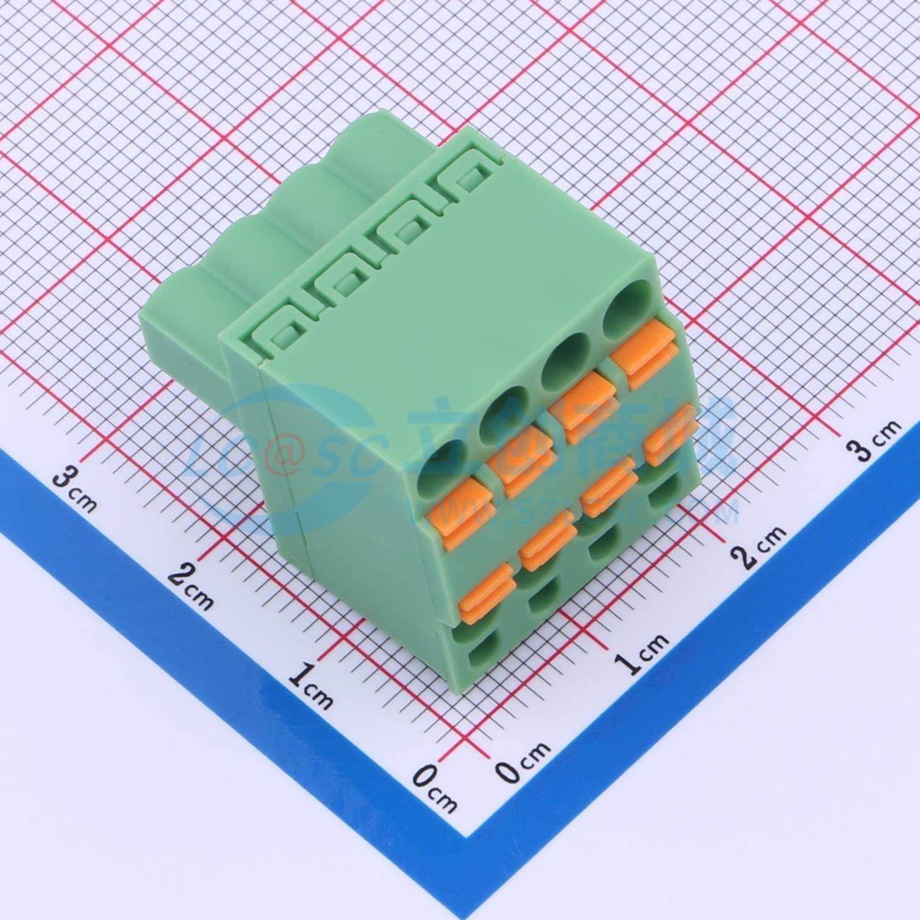 点击查看大图 KF2EDGKDH-5.0-4P实物图