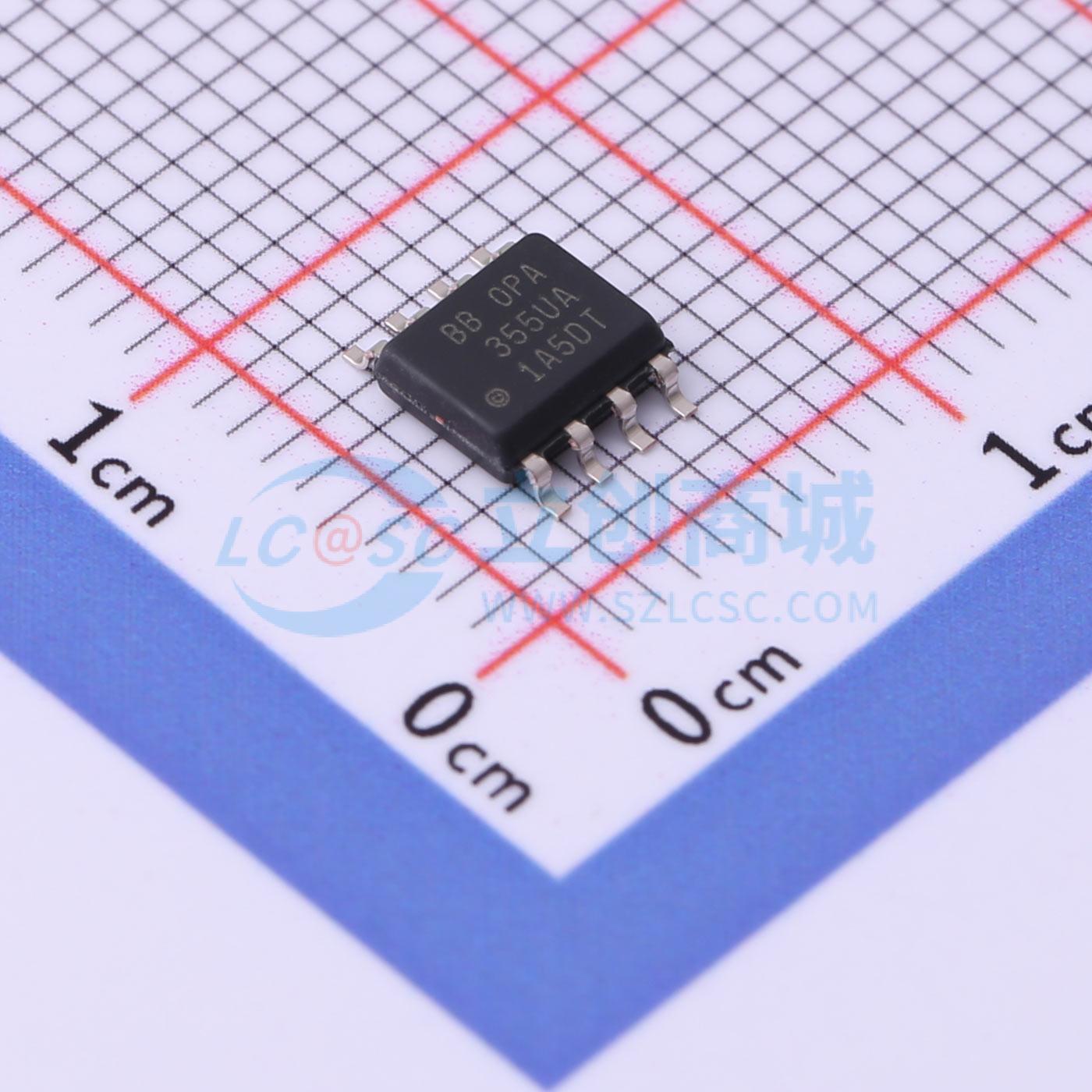 点击查看大图 OPA355UA/2K5实物图