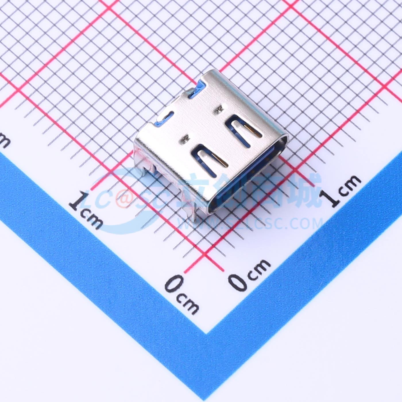 点击查看大图 HC-TYPE-C-16P-CH3.18-3A-B5-02实物图