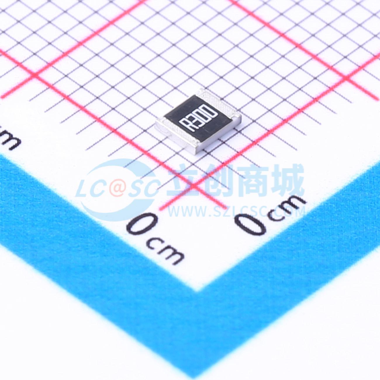 点击查看大图 HoCS1210-300mR-1%-TCR200实物图