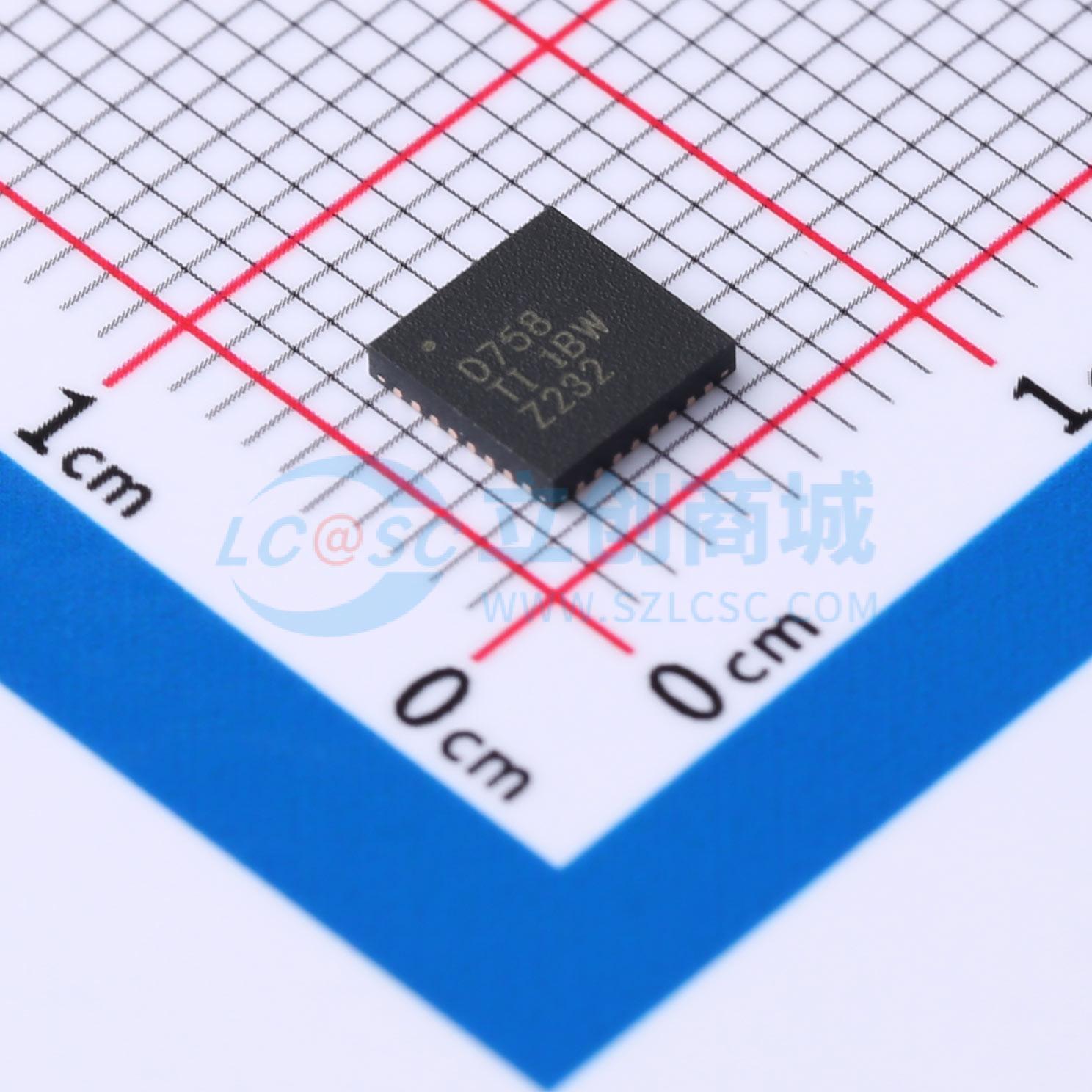 点击查看大图 DAC7558IRHBR实物图