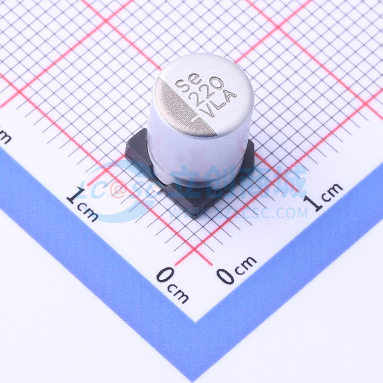 点击查看大图 EMLA350ARA221MHA0G实物图