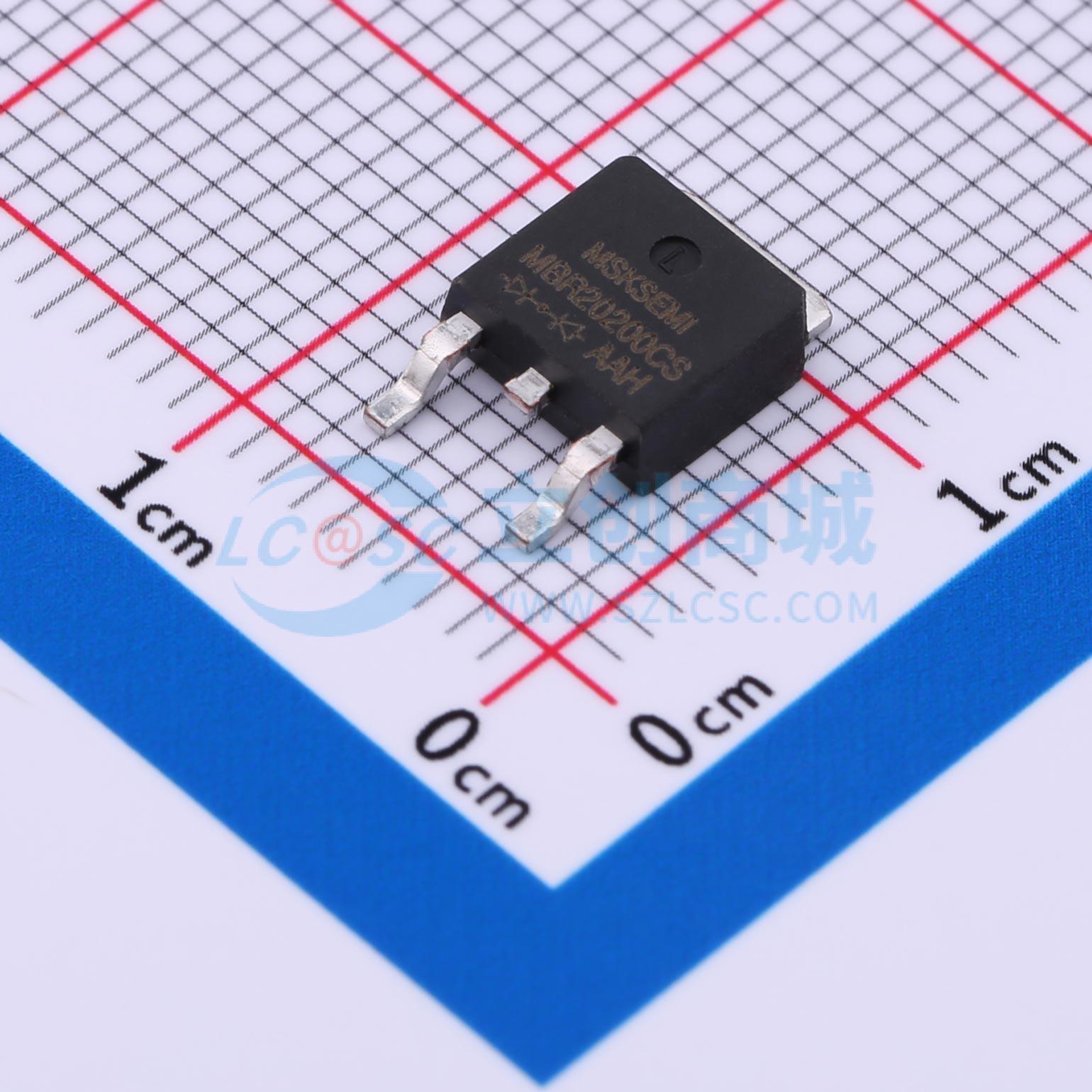 点击查看大图 MBR20200CS-MS实物图