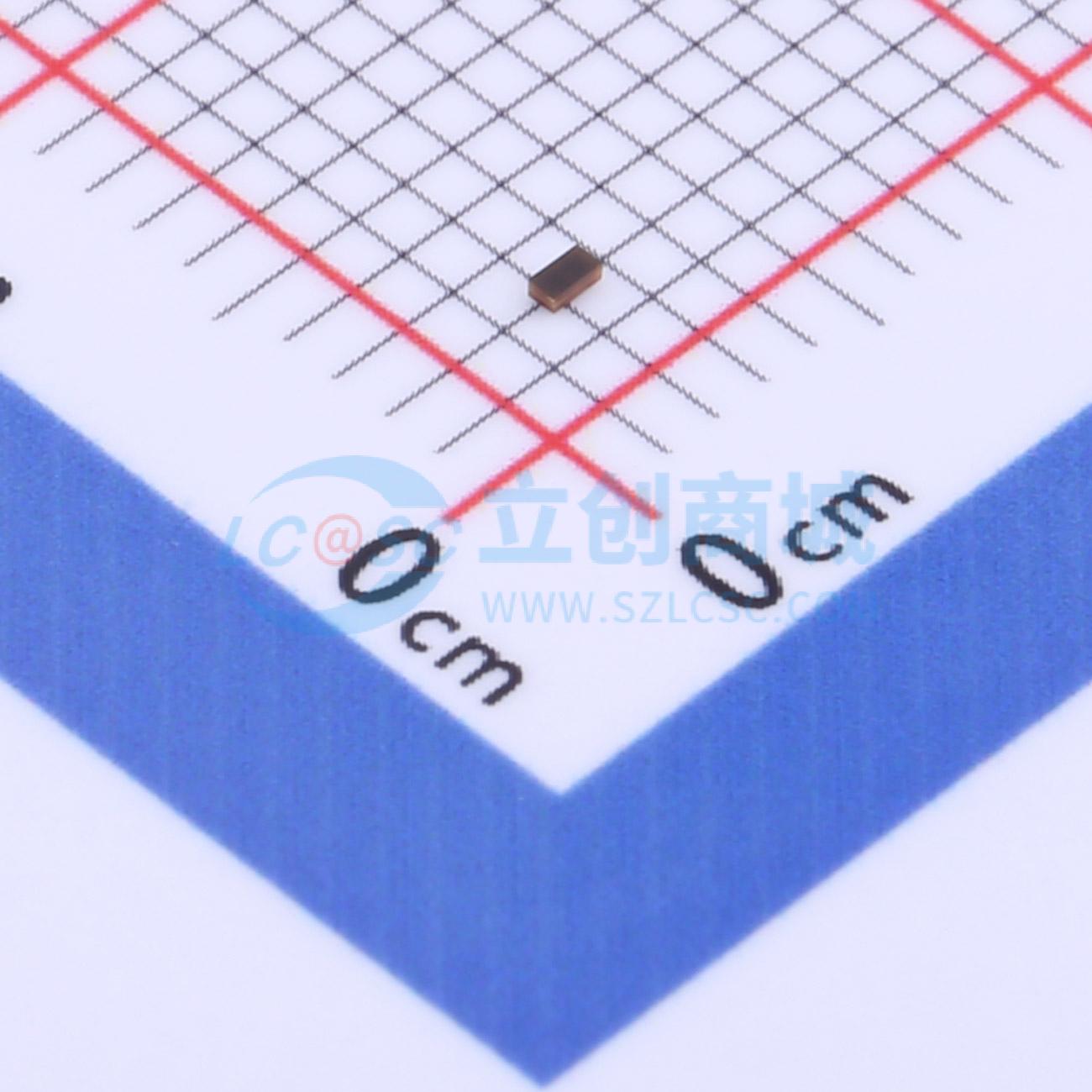 点击查看大图 SLPESD0402M18实物图