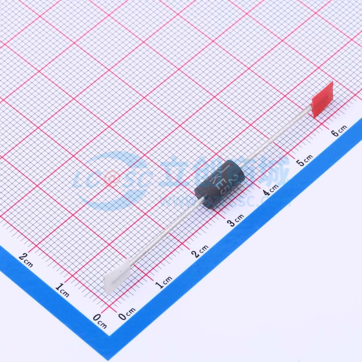 点击查看大图 1.5KE51CA实物图