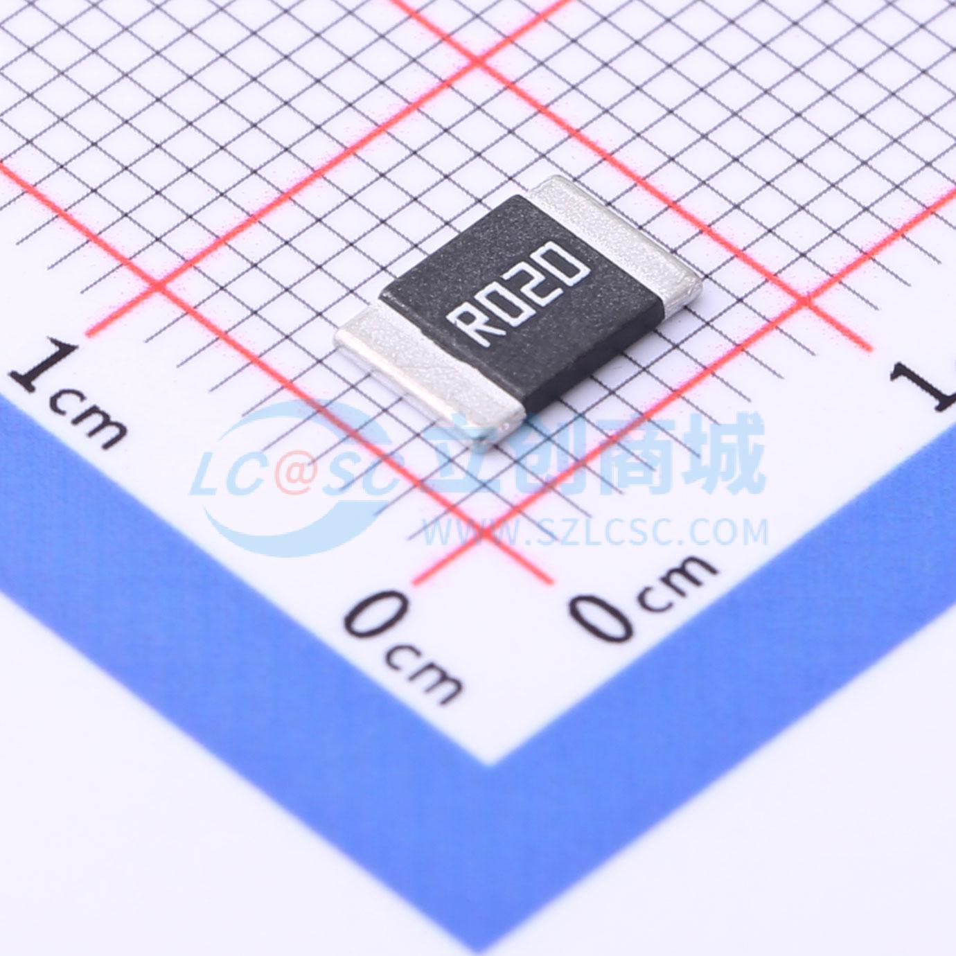 点击查看大图 HoLR2818-5W-20mR-1%实物图