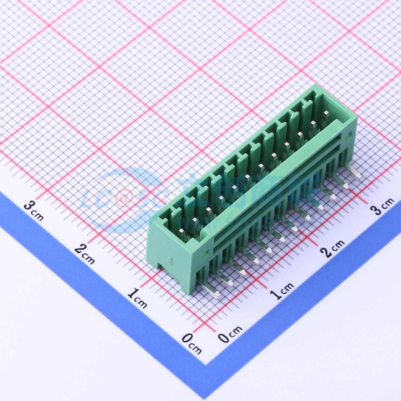 点击查看大图 DB2ERC-2.54-12P-GN实物图