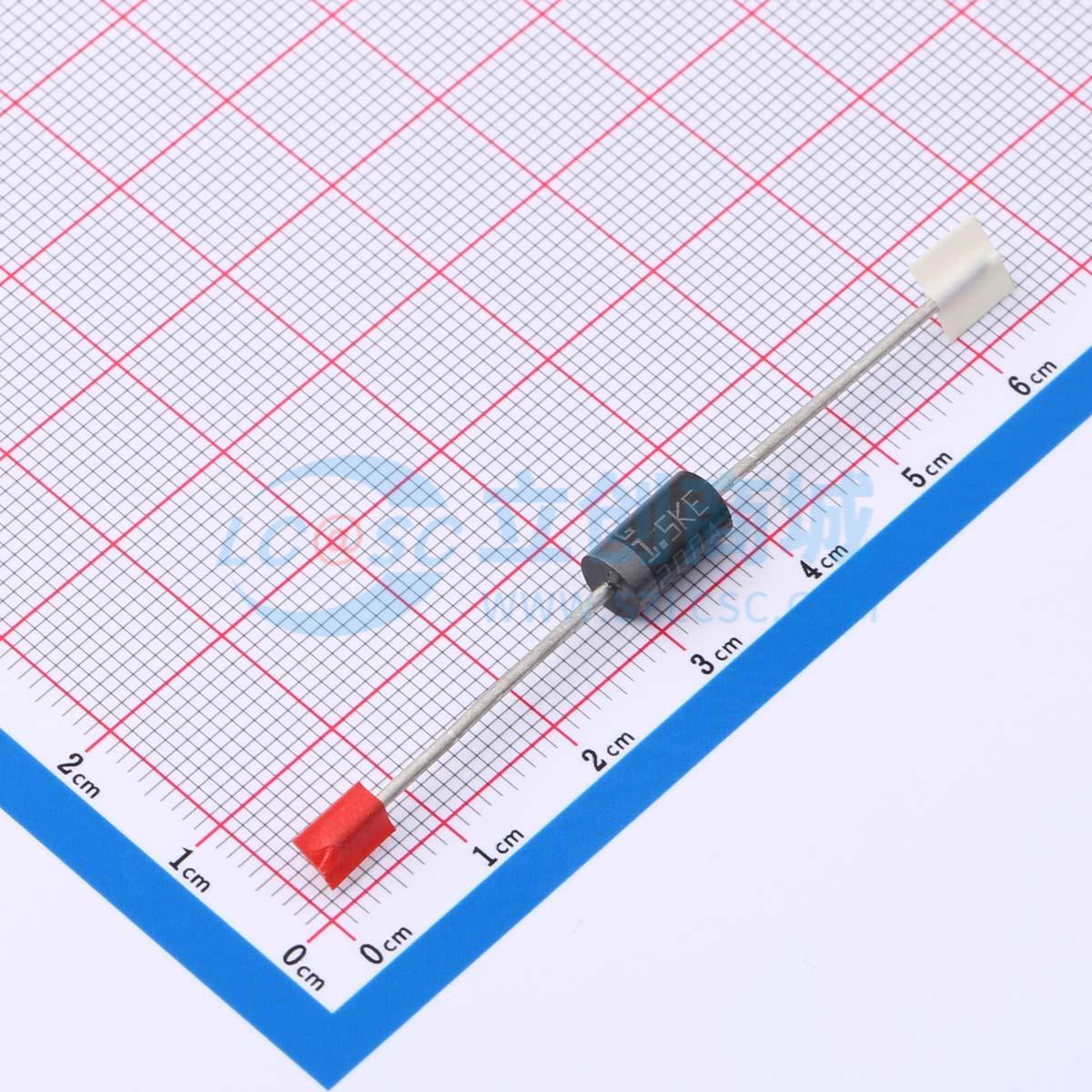 点击查看大图 1.5KE200A实物图