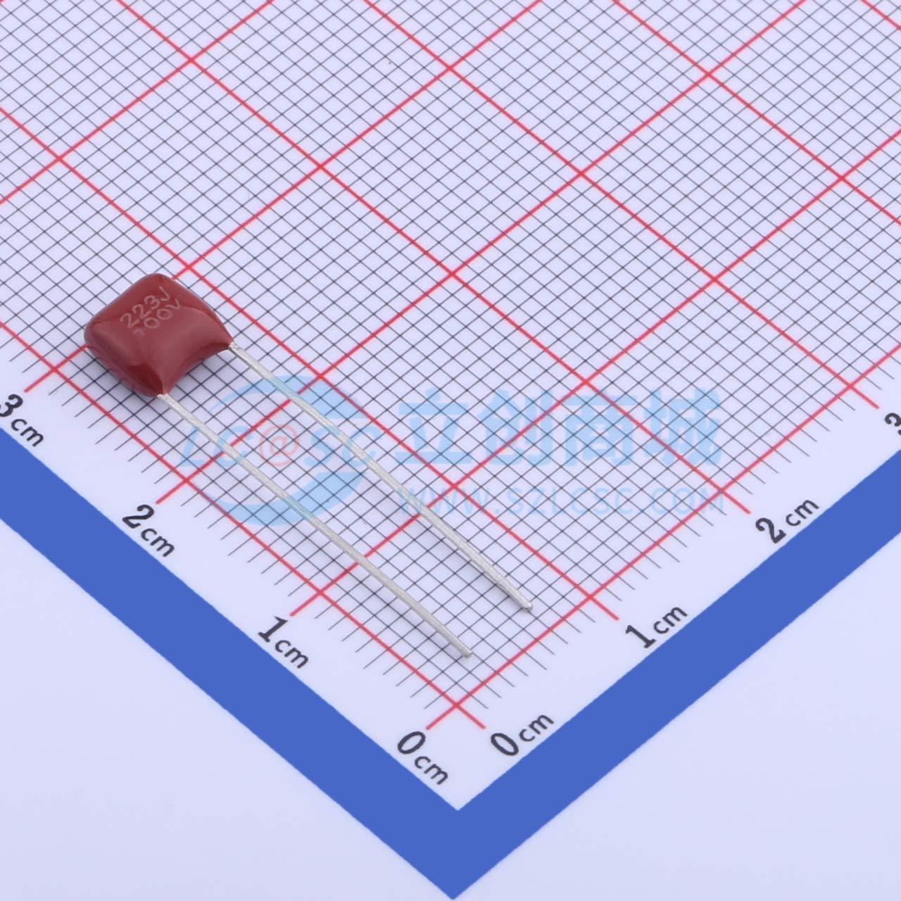 点击查看大图 MPE223J100V82CL0052实物图