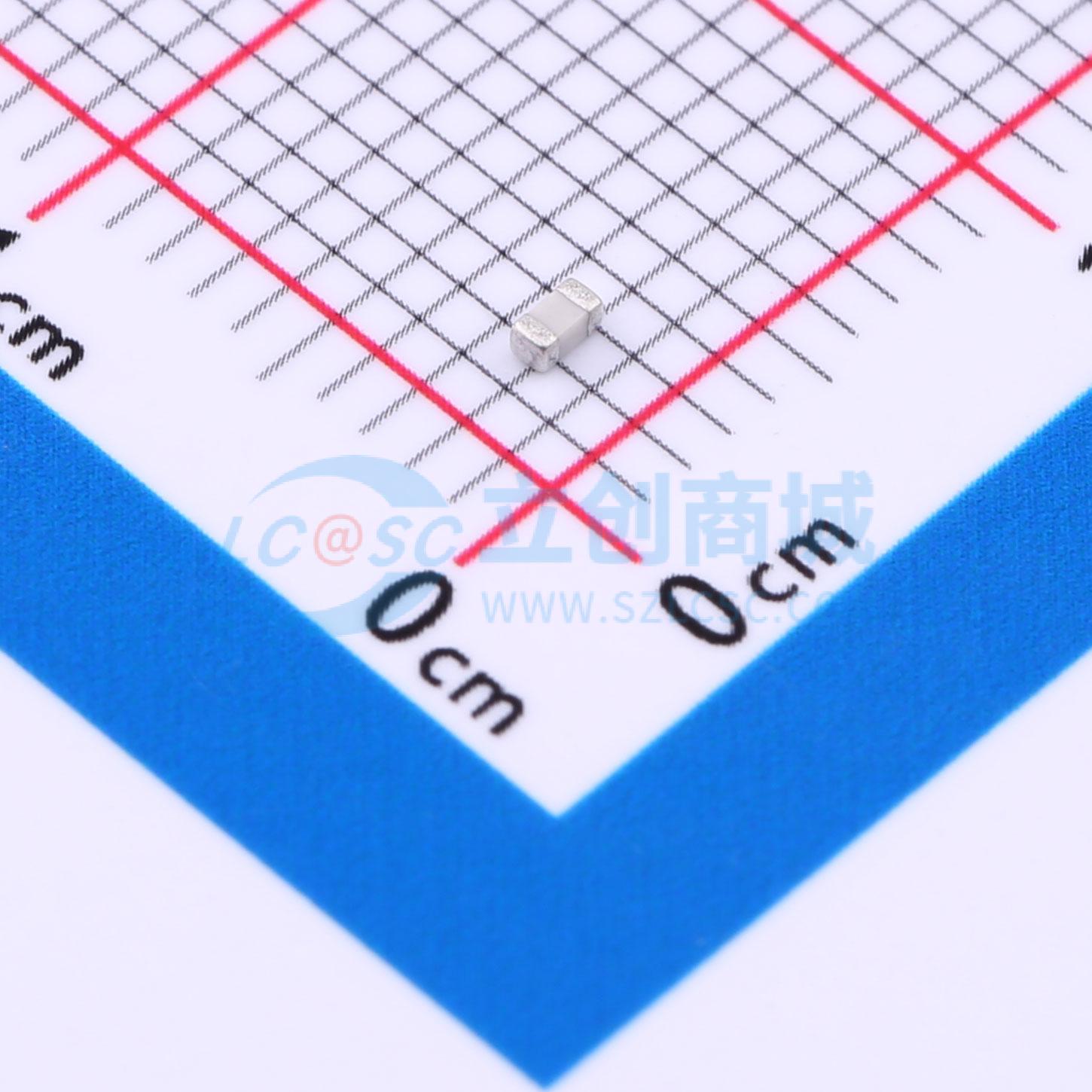 点击查看大图 CC0603JRNPOABN221实物图