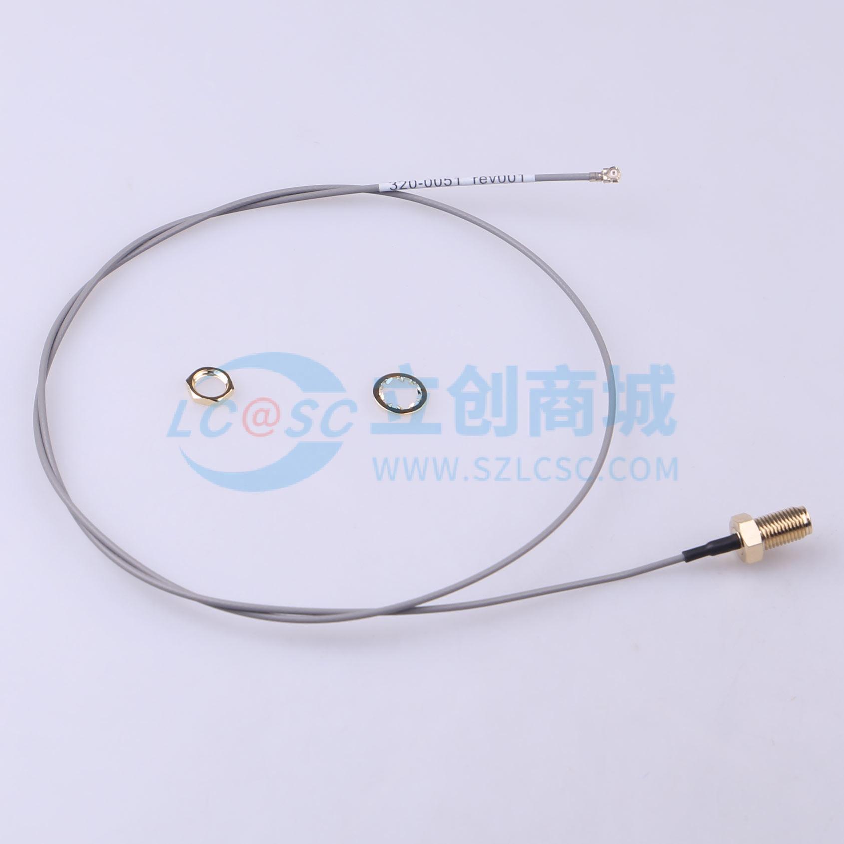 点击查看大图 HJ-1.37-SMA-IPEX1-L637mm实物图