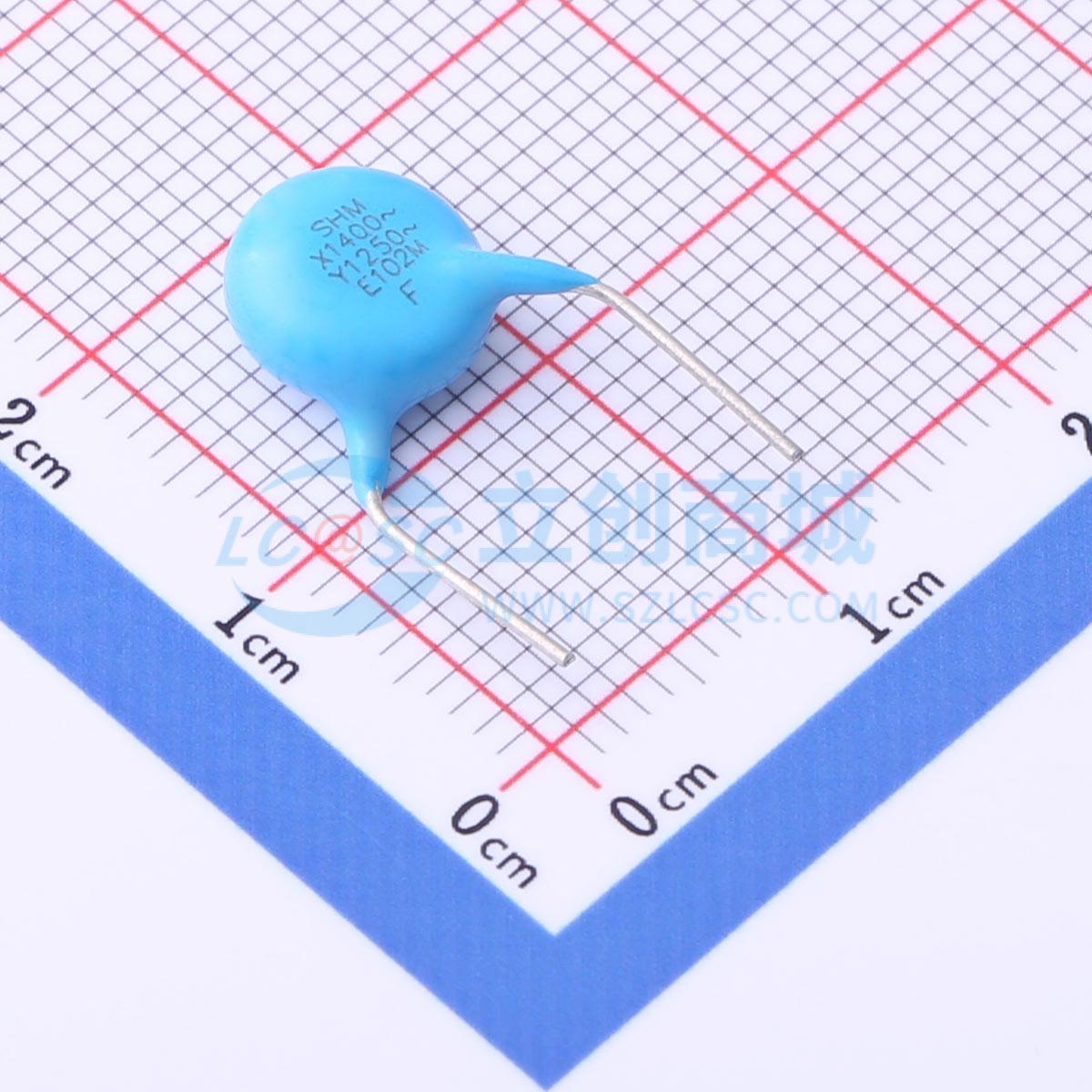 点击查看大图 DCF102M34Y5UG68L0A0实物图