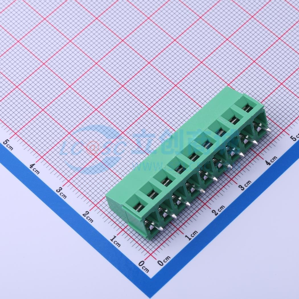 点击查看大图 MX128-5.0-09P-GN01-Cu-Y-A实物图