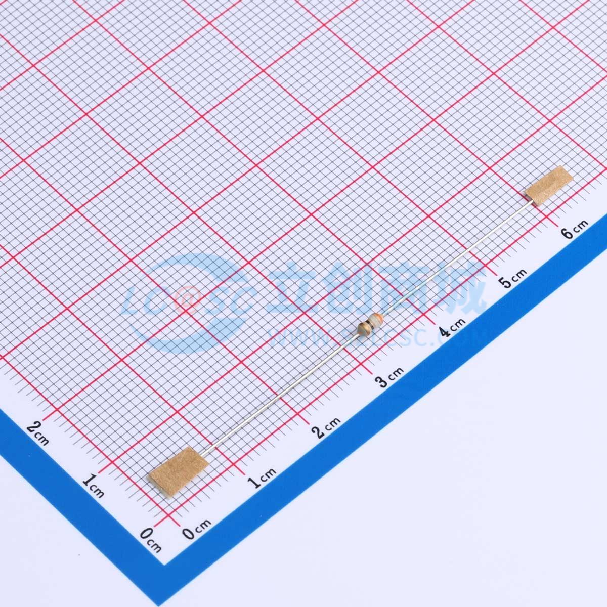 点击查看大图 RD 1/8W 39R J T/B实物图