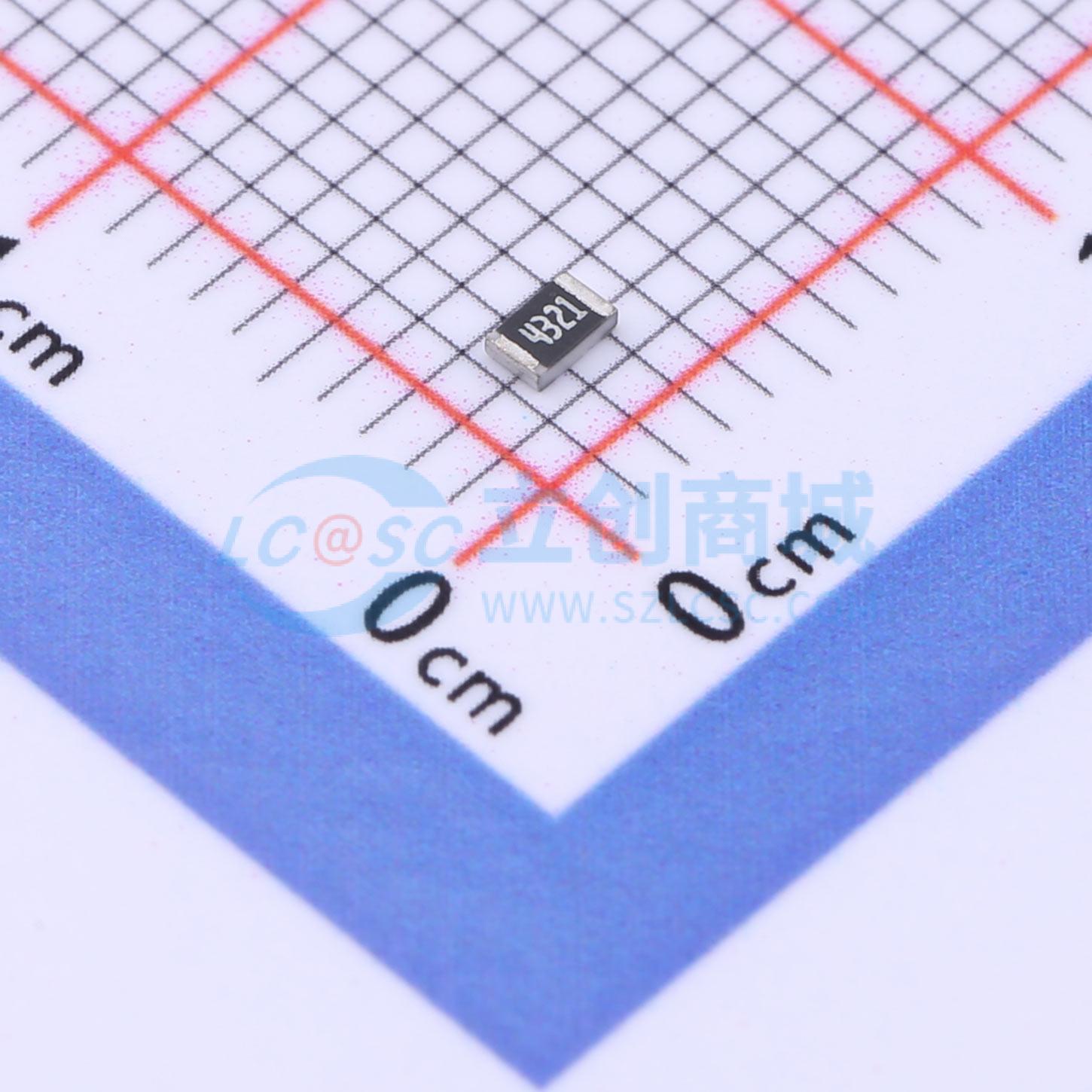 点击查看大图 SCR0805F4K32实物图