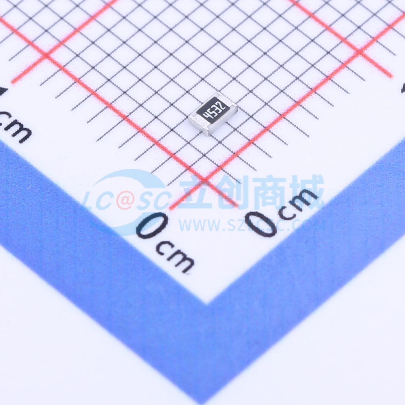 点击查看大图 FRC0805F4532TS实物图