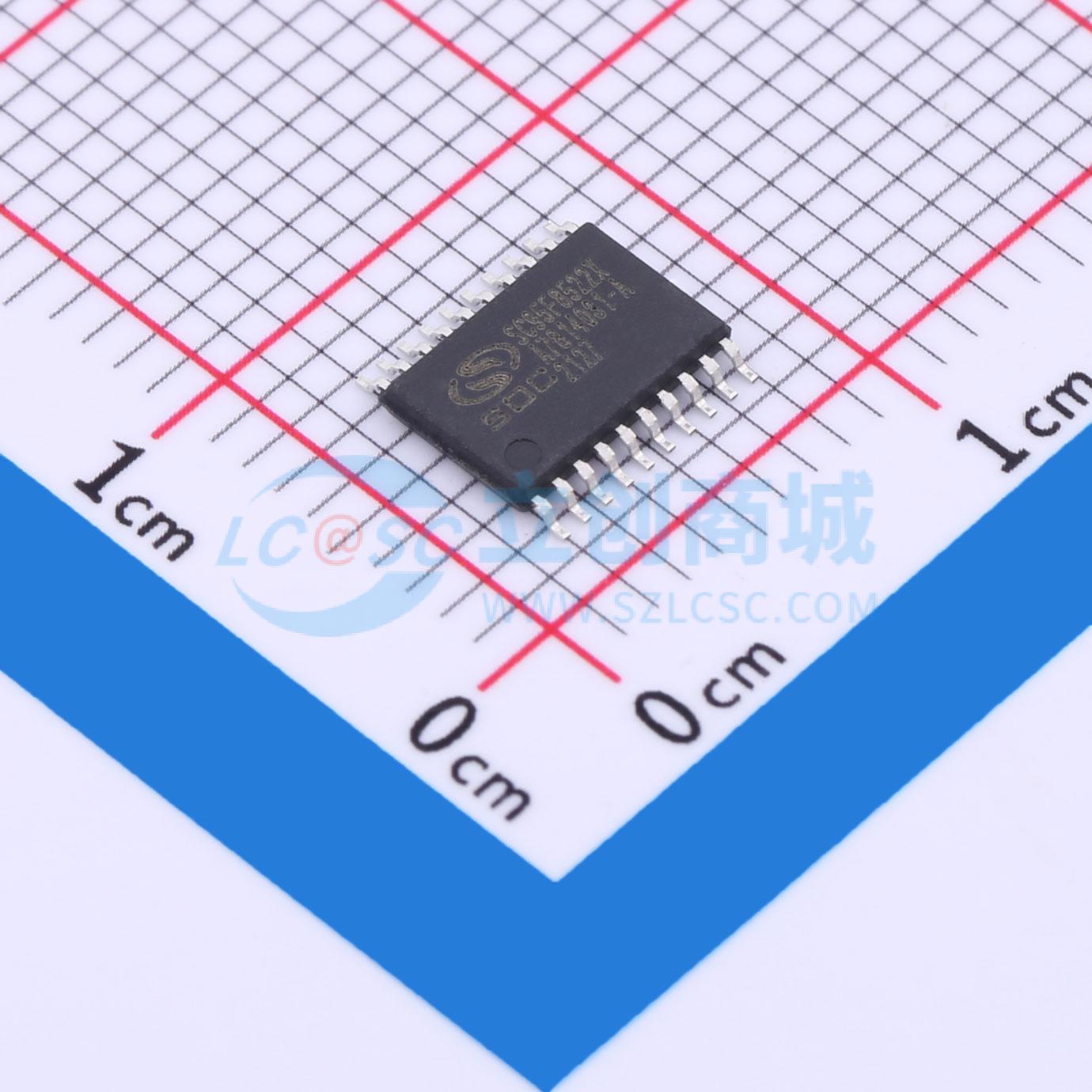点击查看大图 SC95F8522X20U实物图
