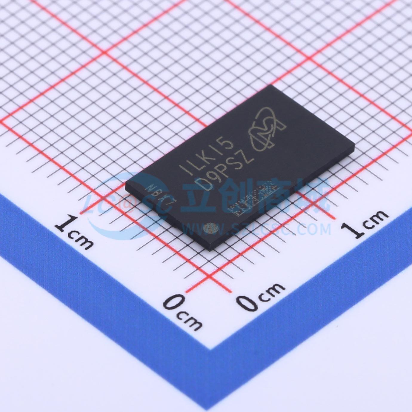 MT41K128M16JT-107:K实物图