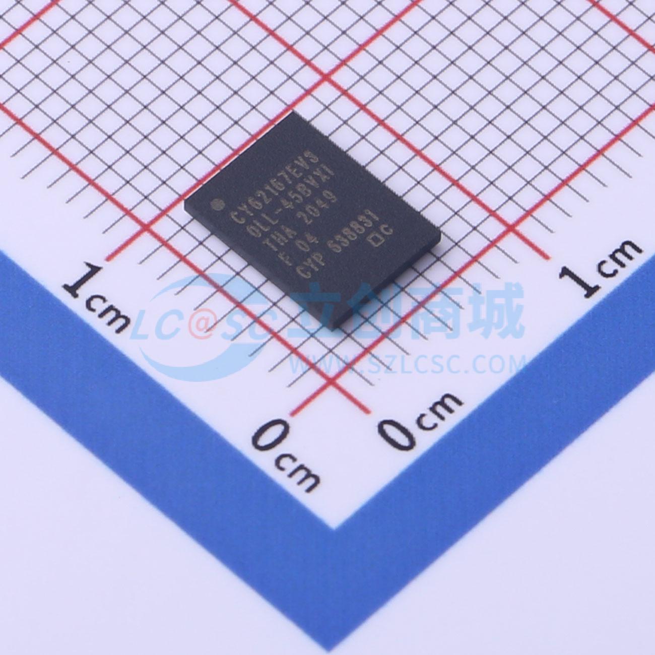 点击查看大图 CY62167EV30LL-45BVXIT实物图