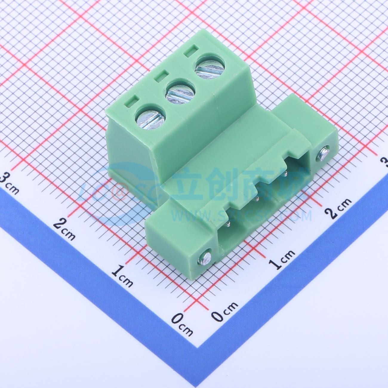 点击查看大图 KF2EDGRKM-5.08-3P实物图