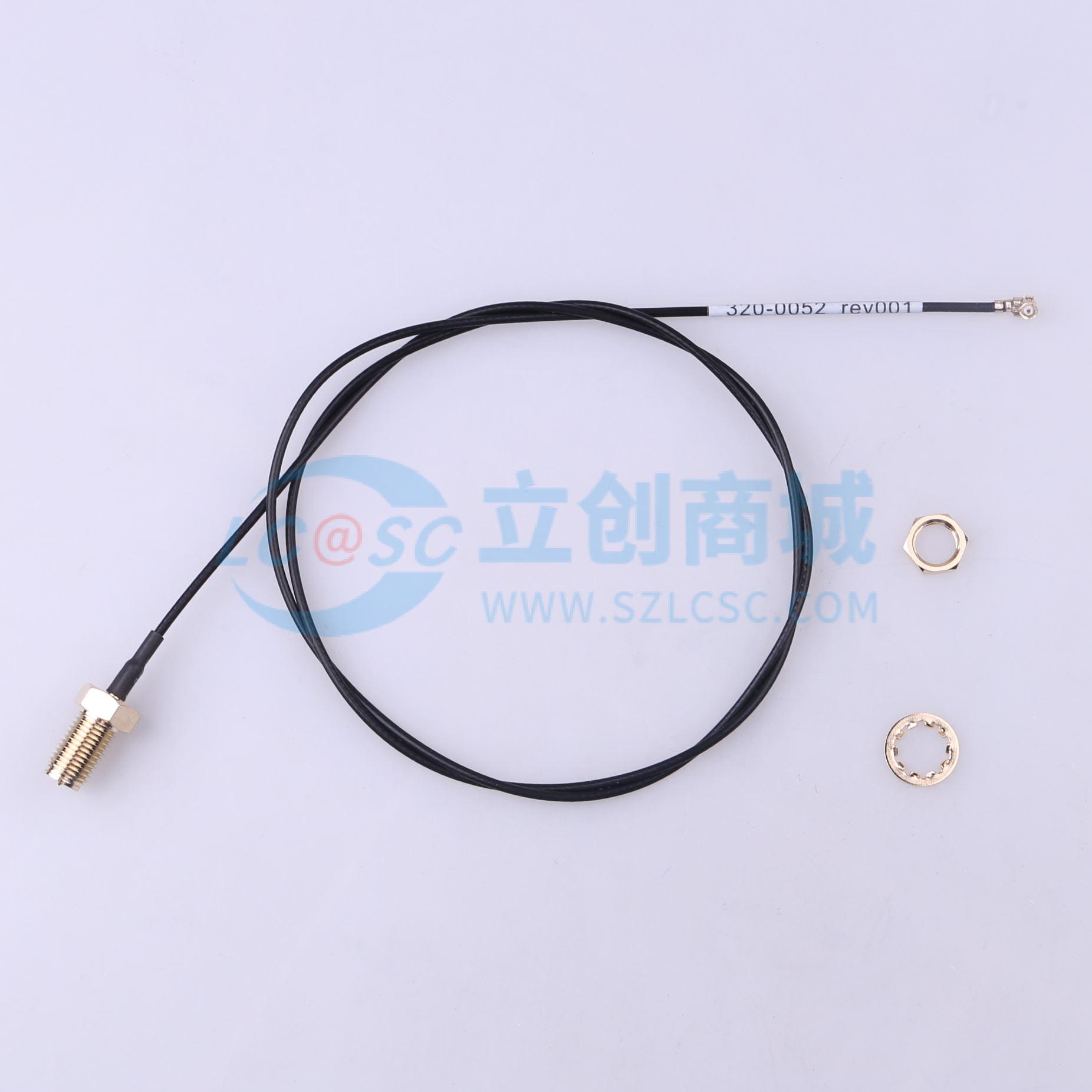 点击查看大图 HJ-1.37-SMA-IPEX1-L593mm实物图