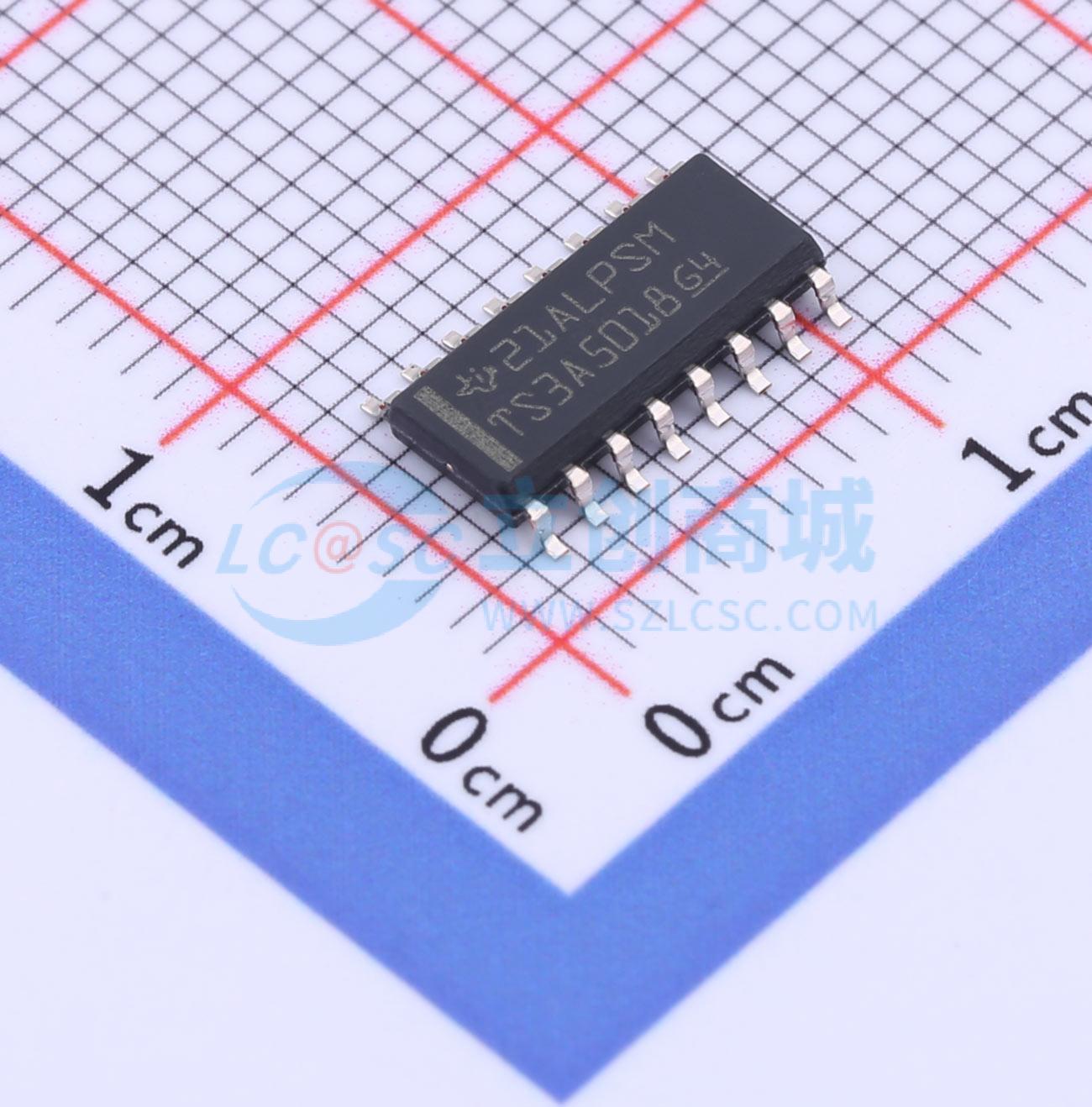 点击查看大图 TS3A5018DR实物图