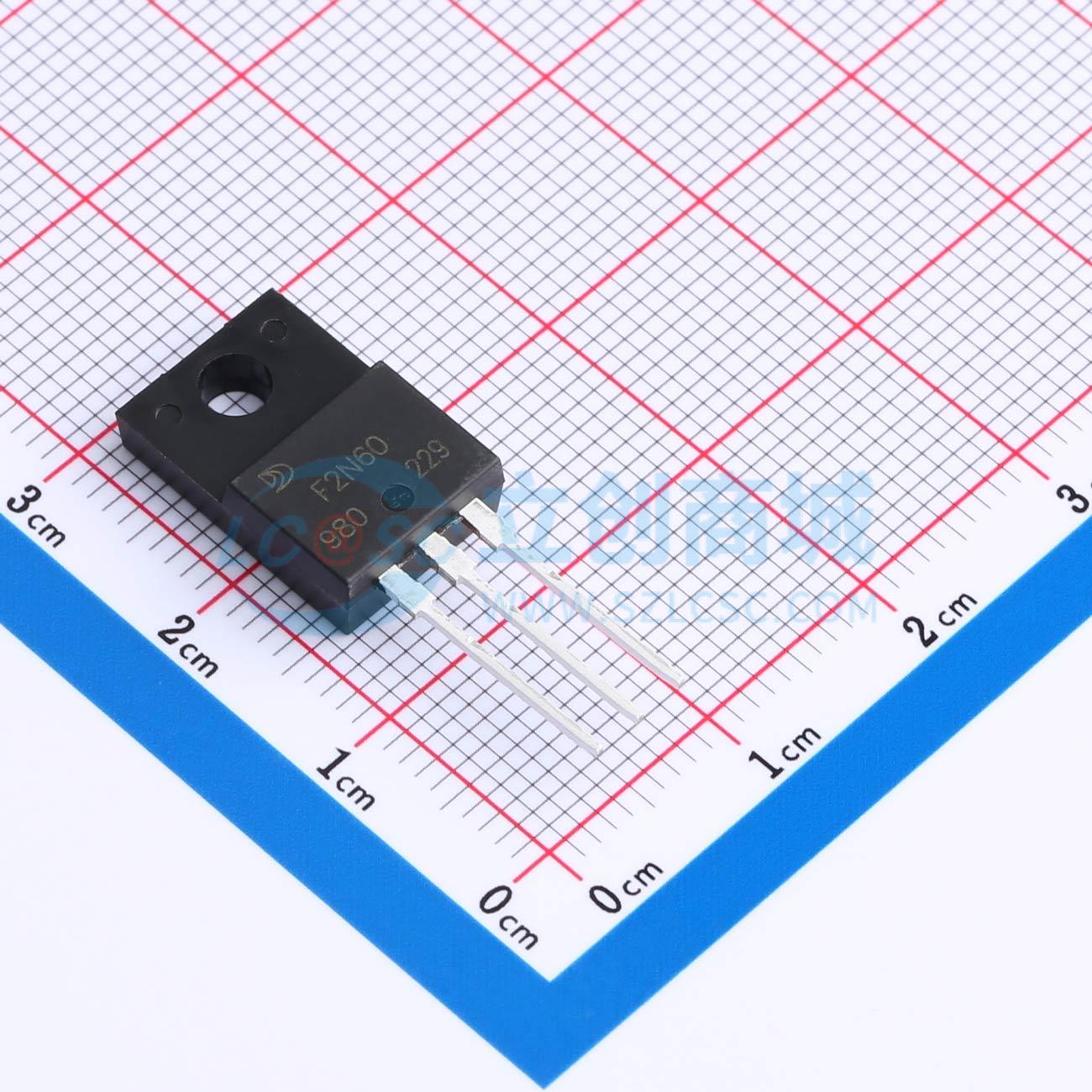 点击查看大图 F2N60实物图