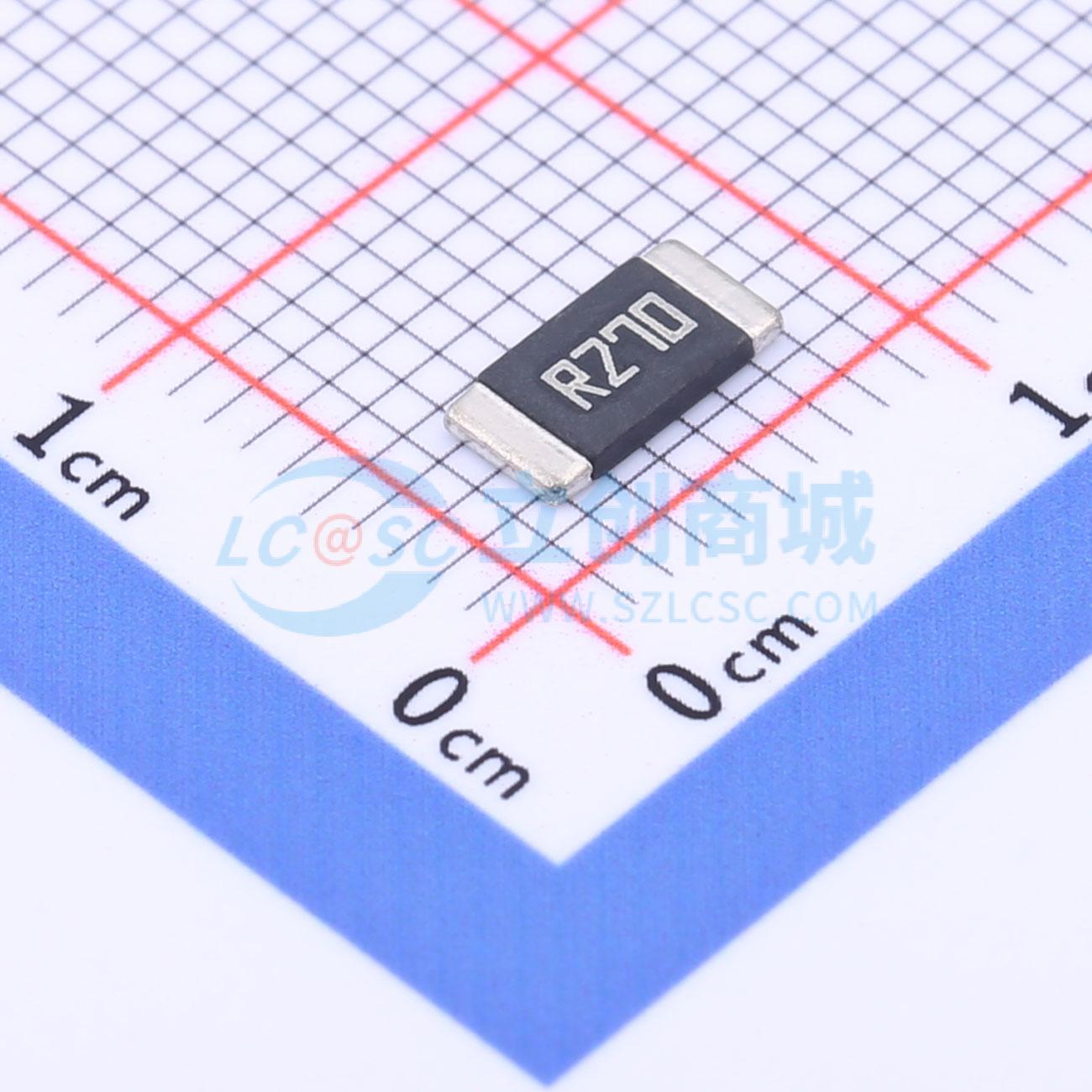 点击查看大图 HoLR2512-270mR-2%实物图