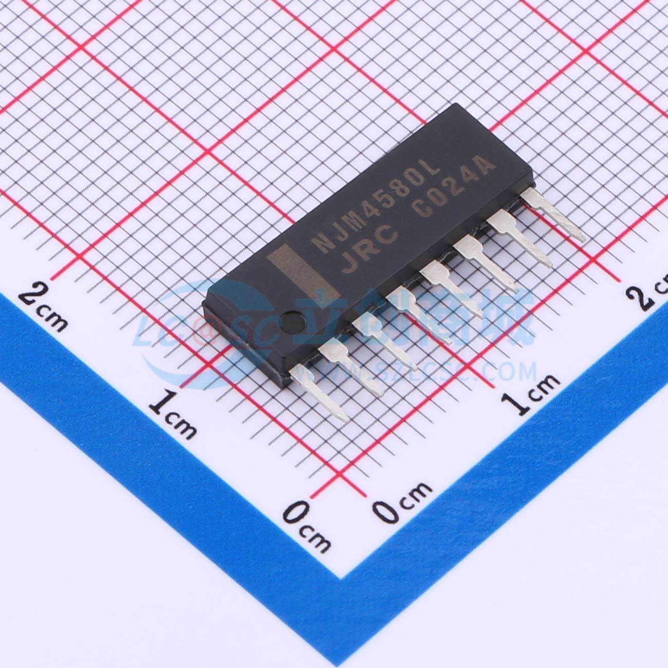 点击查看大图 NJM4580L实物图