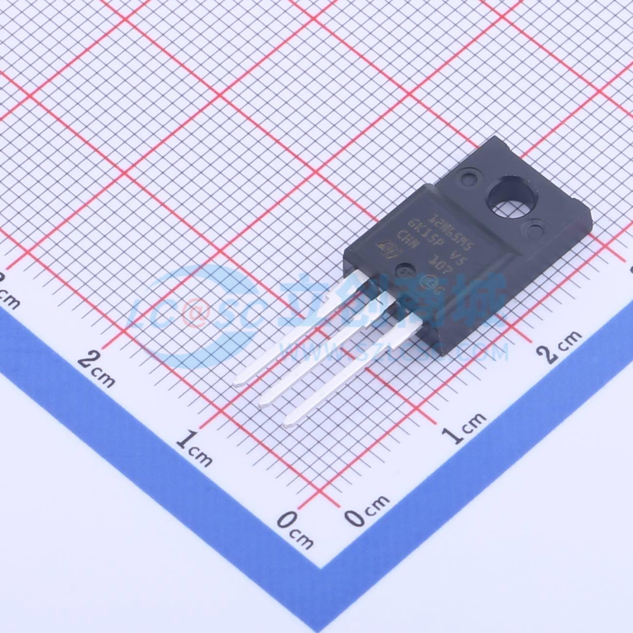 点击查看大图 STF12N65M5实物图