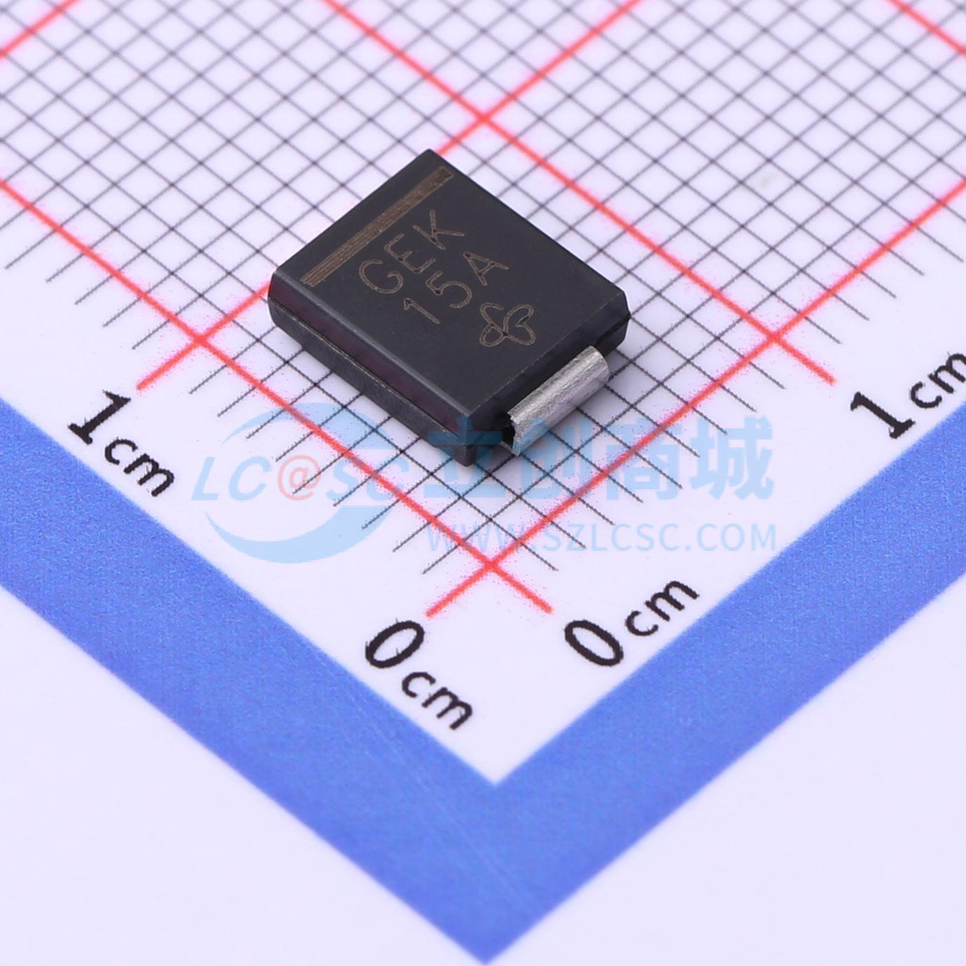 点击查看大图 SMCJ14A-E3/57T实物图