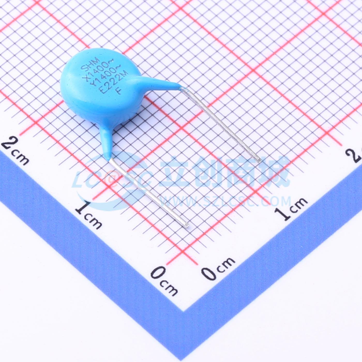 点击查看大图 DCF222M34Y5UG60L0L0实物图