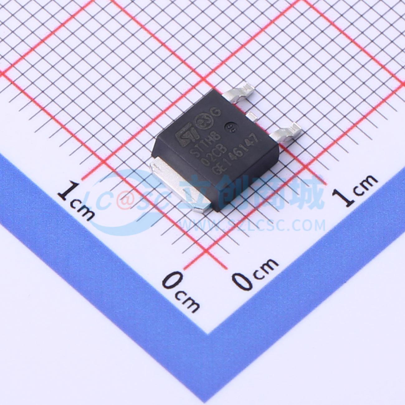 点击查看大图 STTH802CB-TR实物图