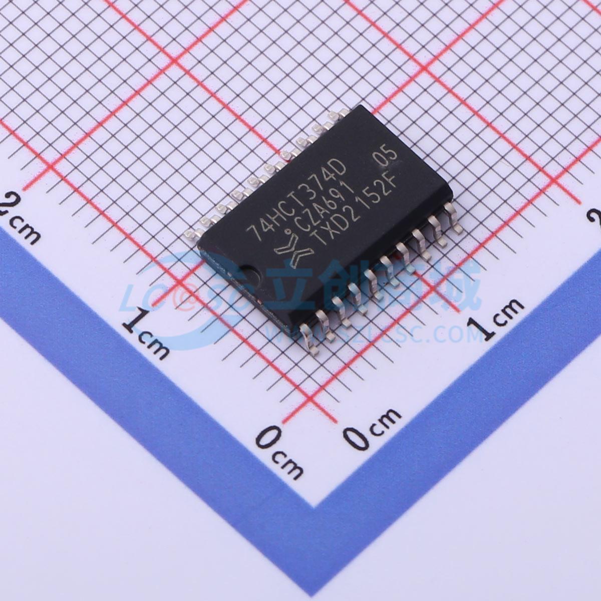 点击查看大图 74HCT374D,653实物图