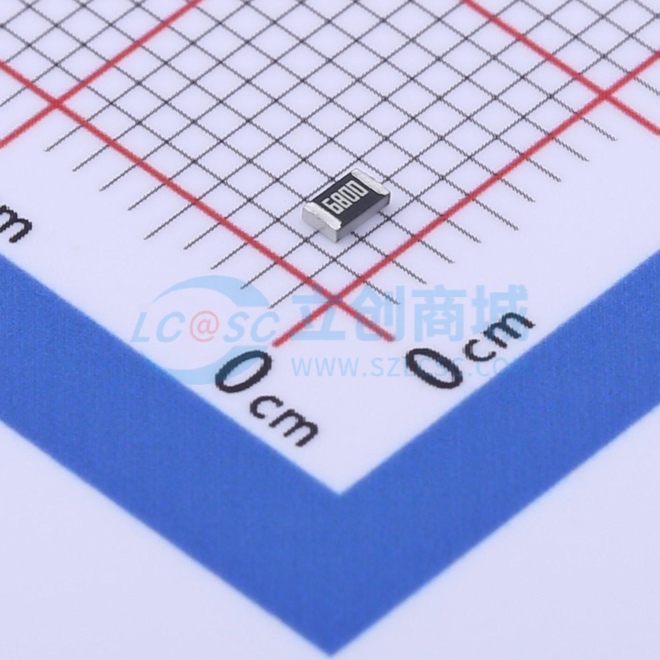 点击查看大图 AF0805FR-07680RL实物图