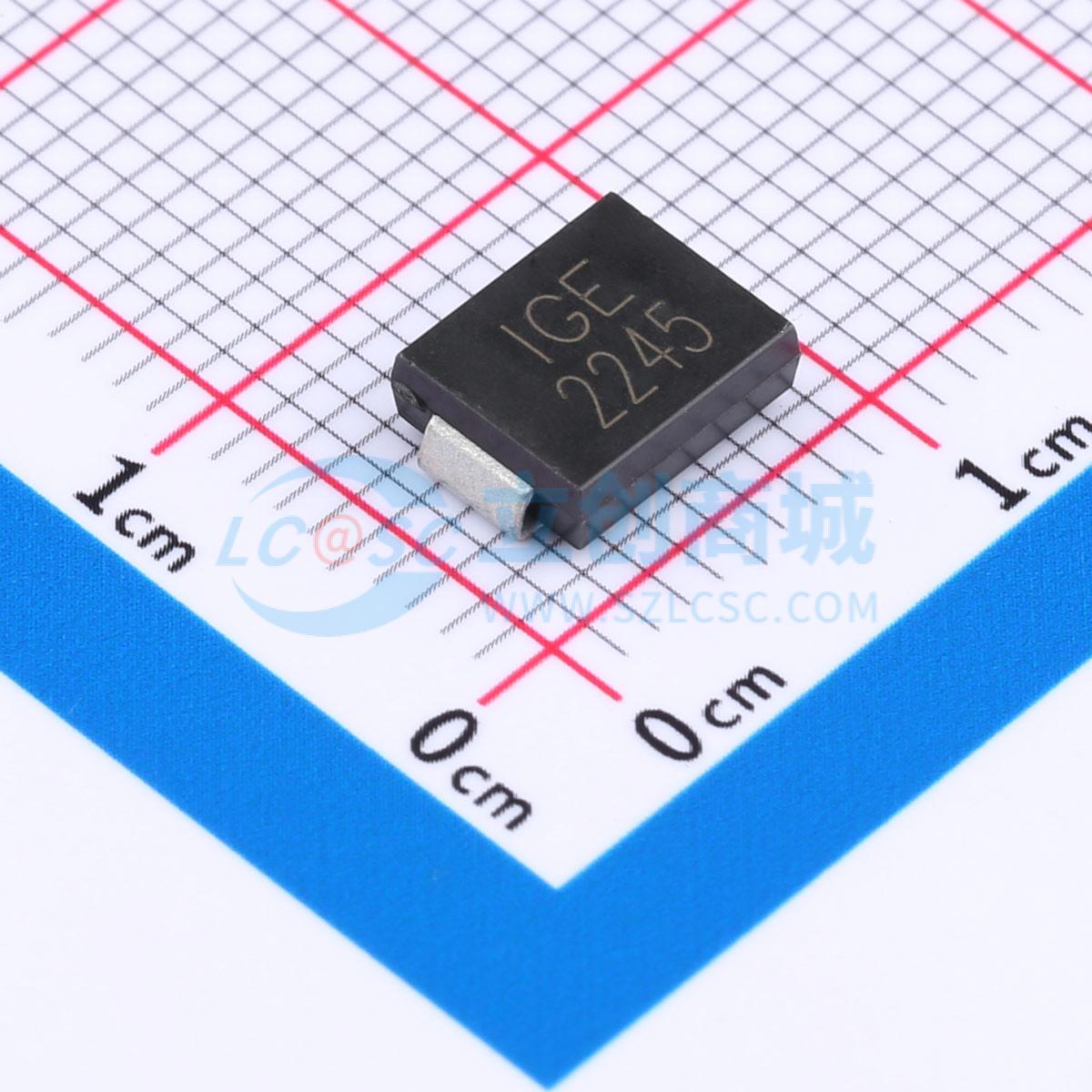 点击查看大图 SMDJ54CA实物图