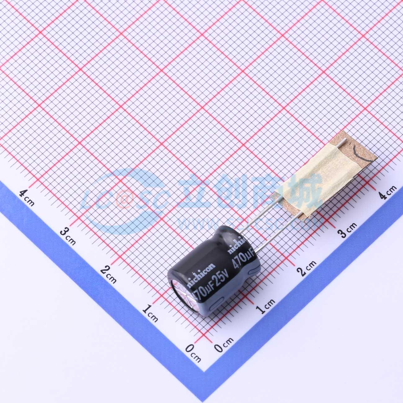 点击查看大图 UHV1E471MPD1TD实物图