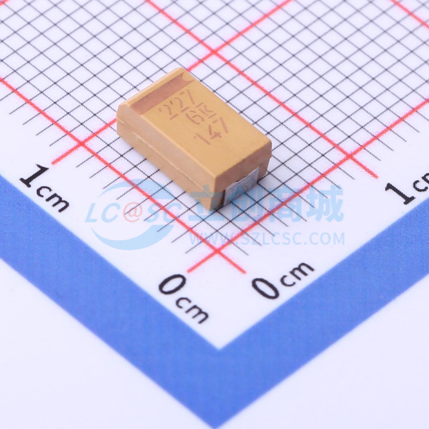 T495D227K006ATE100实物图