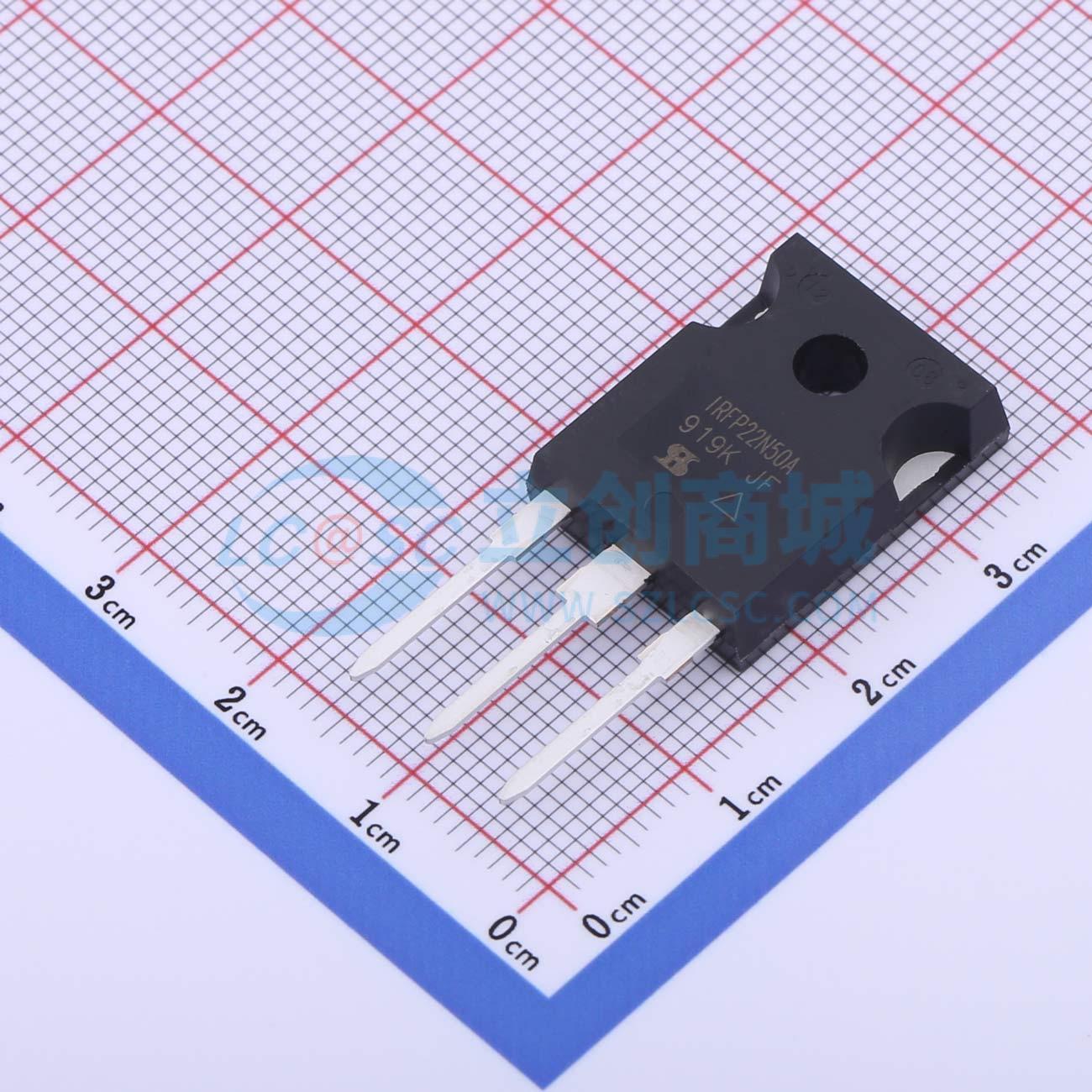 点击查看大图 IRFP22N50APBF实物图