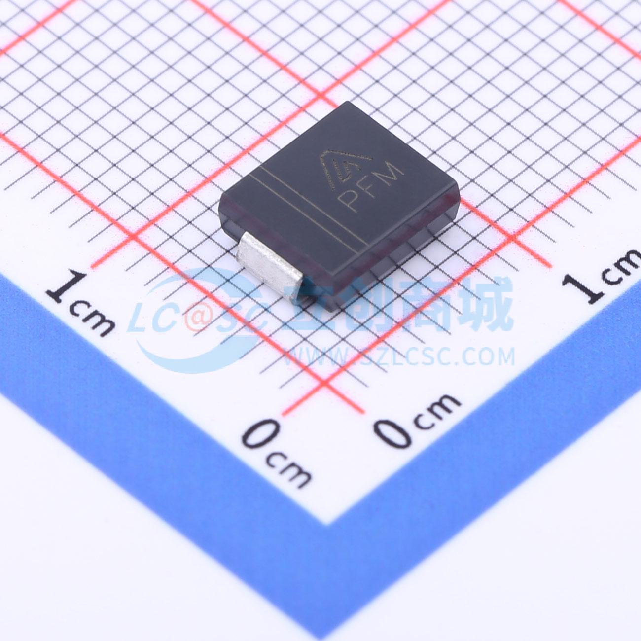 点击查看大图 SMDJ33A-Q1实物图