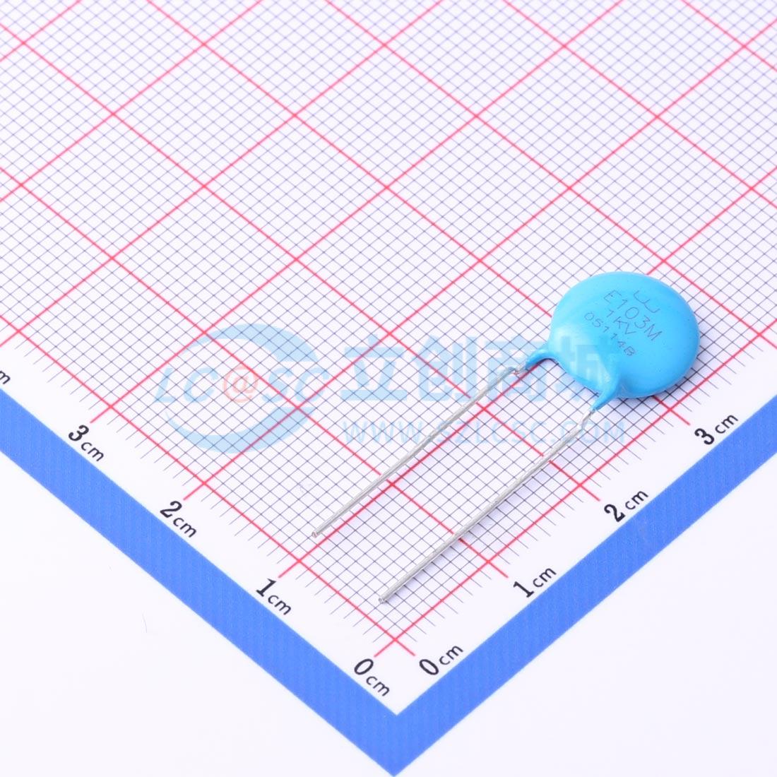 点击查看大图 HGK3AE103MG3BW(1KV103M)实物图