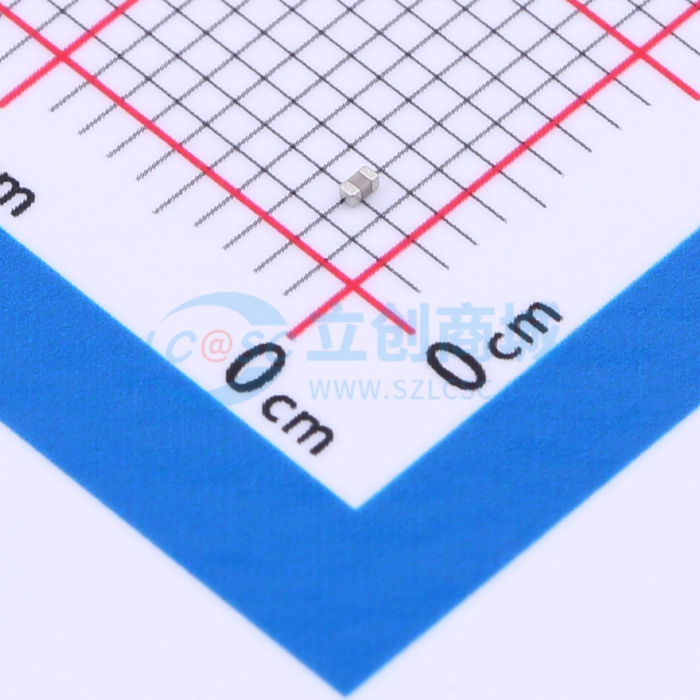 点击查看大图 FCC0402N200J500AT实物图