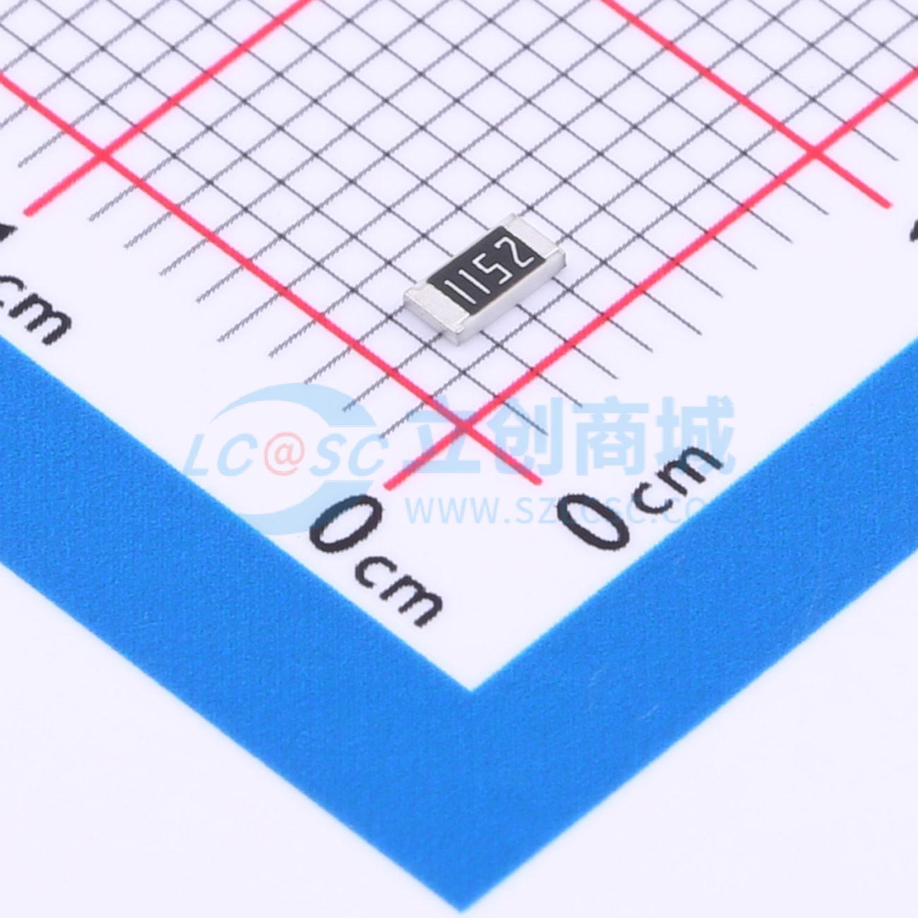 点击查看大图 FRC1206F1152TS实物图