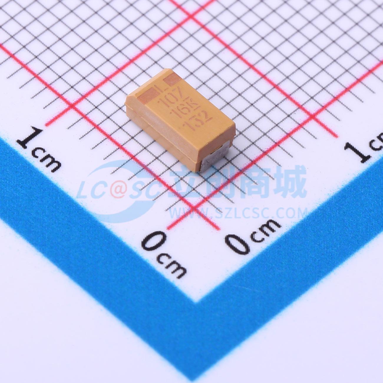 点击查看大图 T489C107K016ATE1K0实物图