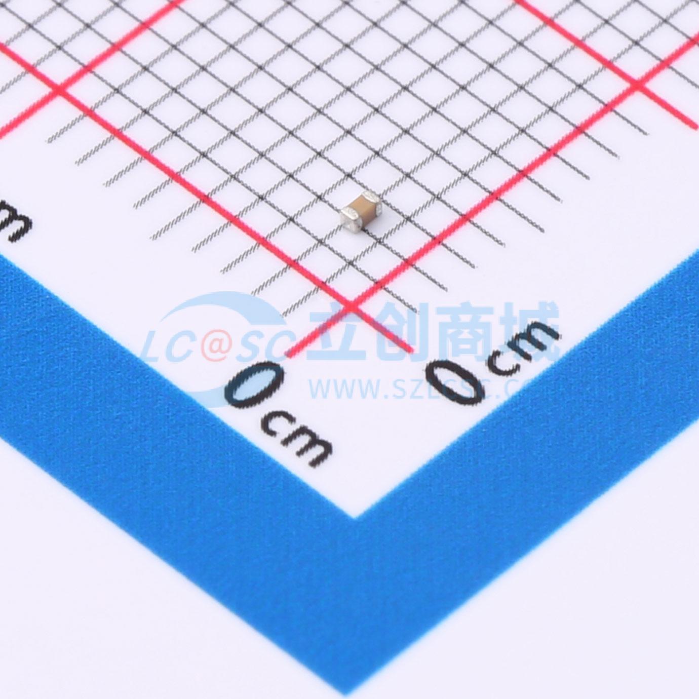 点击查看大图 HGC0402R7301K500NTEJ实物图