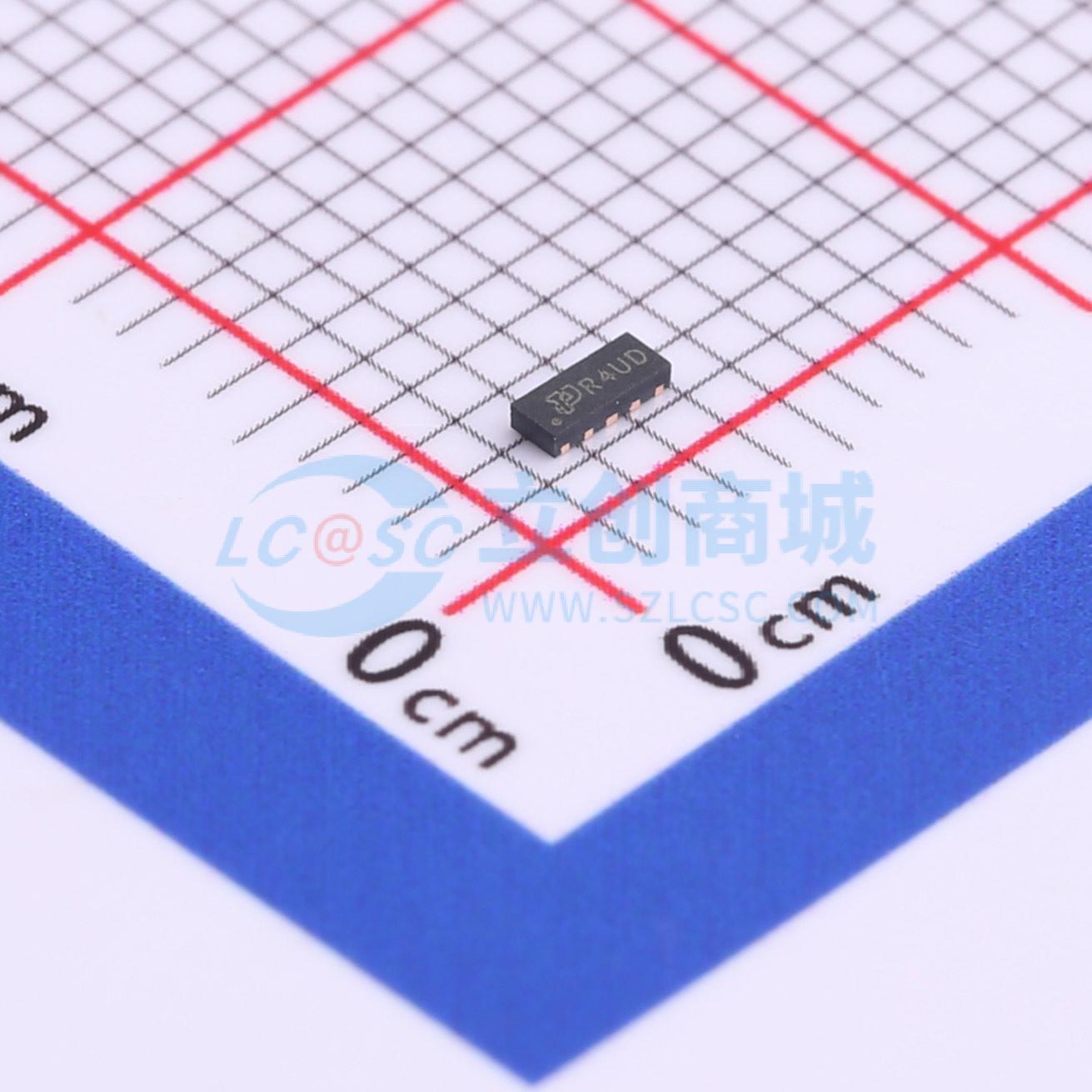 点击查看大图 TPESD05R4UD实物图