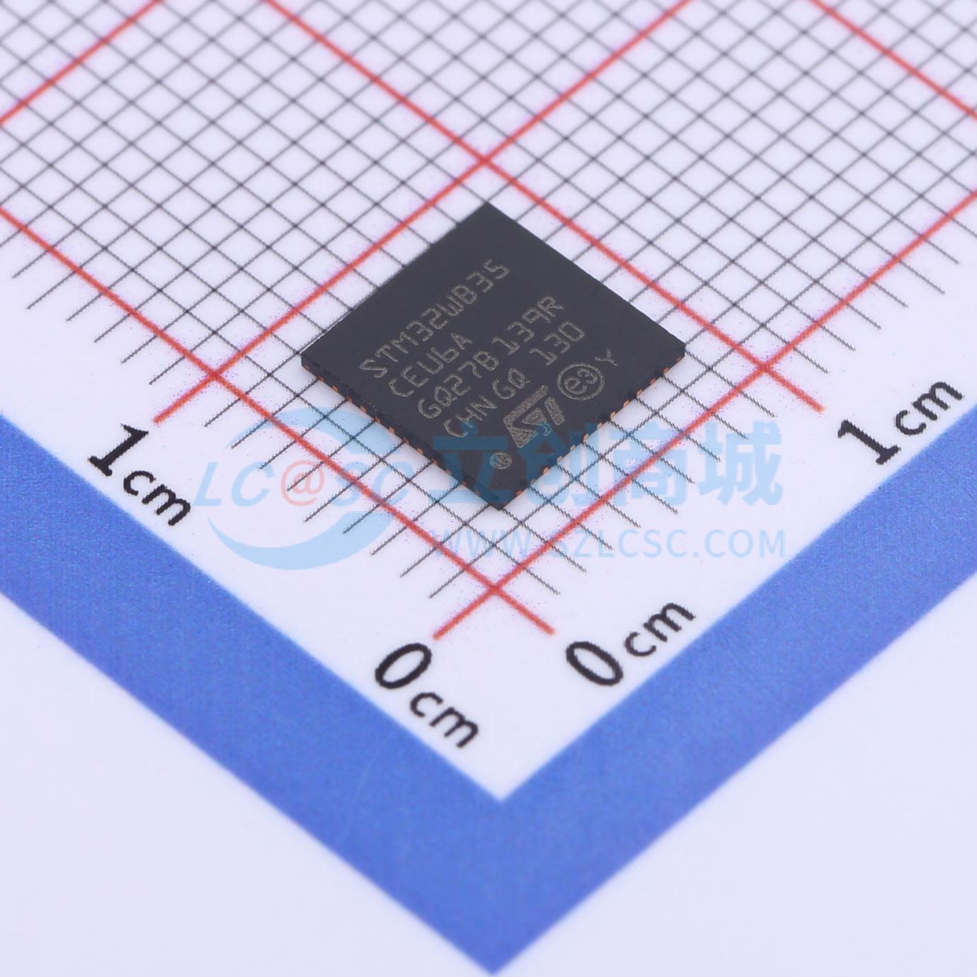 STM32WB35CEU6A实物图