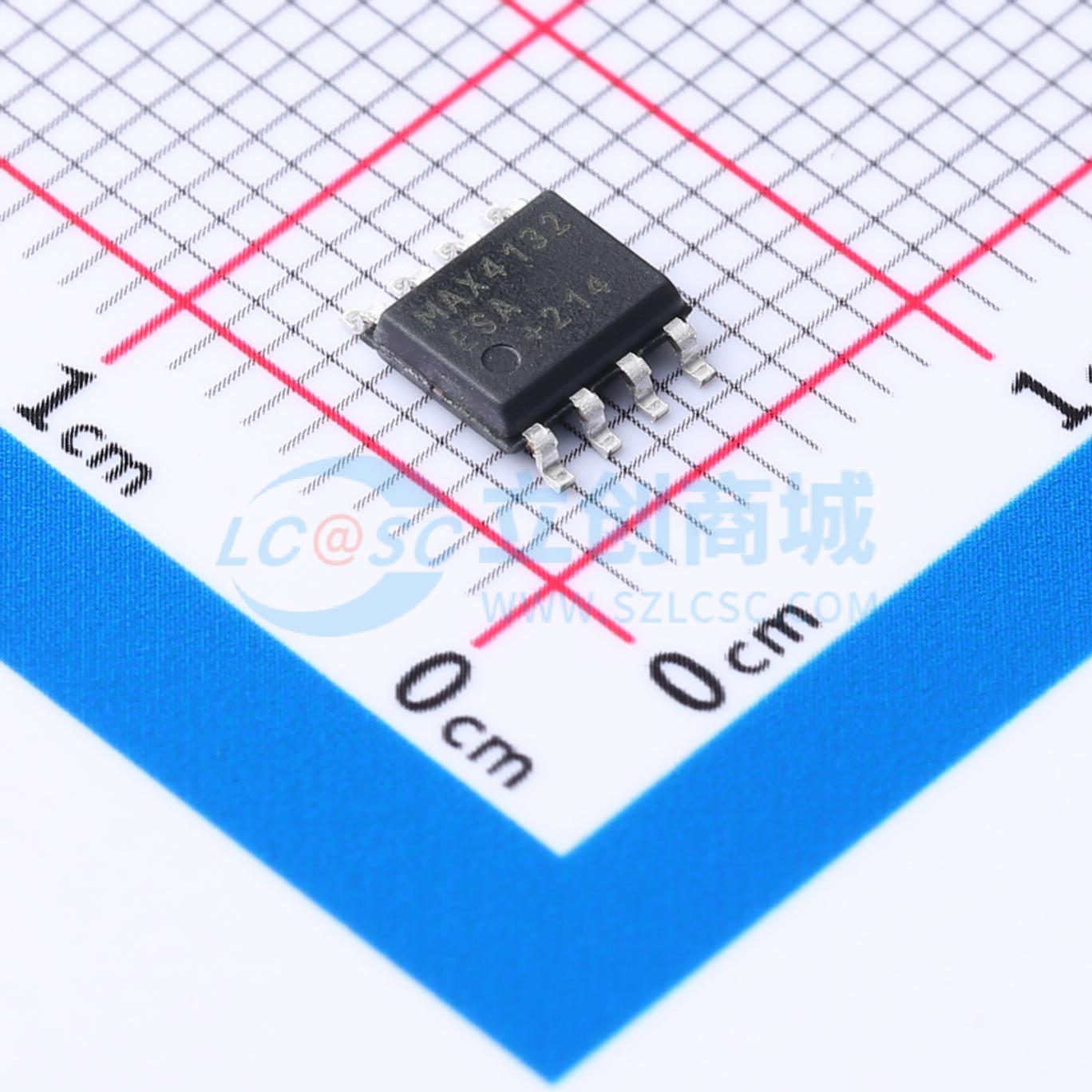 点击查看大图 MAX4132ESA+实物图