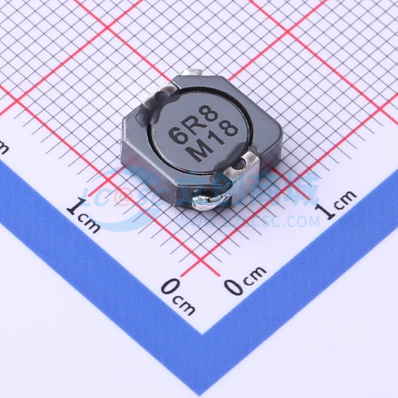 点击查看大图 CDRH104RT125NP-6R8PC实物图